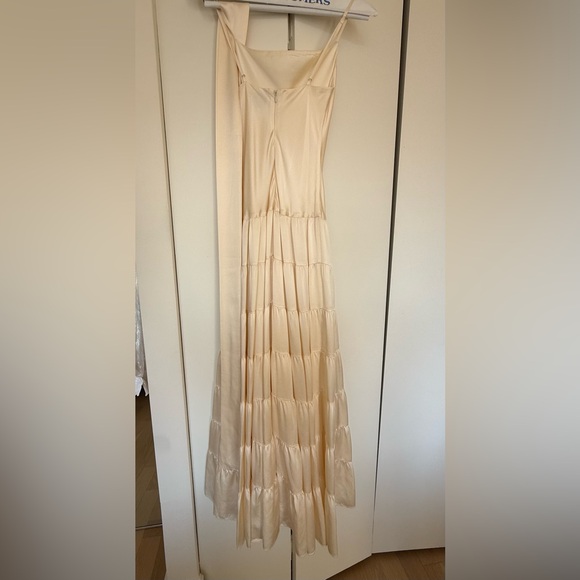 Reformation Agnes Dress with Scarf (Size 2) - Worn once - used, like new! - Picture 9 of 11